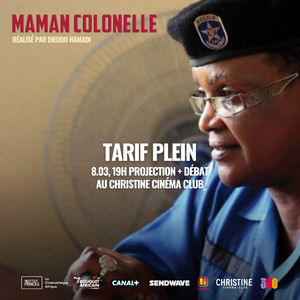 ACD Congo - Tarif Plein - Séance "Maman Colonelle" 8.03, 18h30