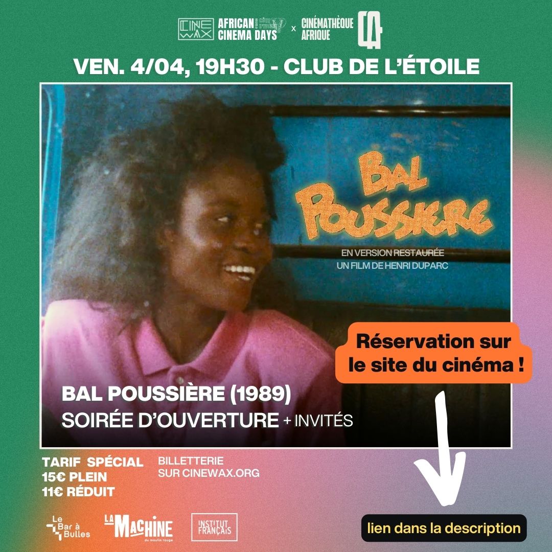 African Cinema Days #4 spécial Côte d'Ivoire [Soirée d'ouverture] – Cinewax, image size:1080x1080